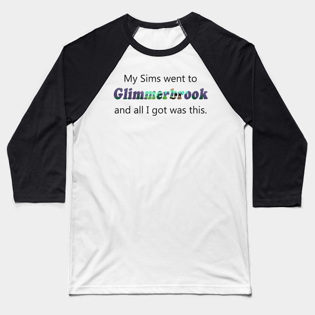 Glimmerbrook Baseball T-Shirt by BurritoKitty